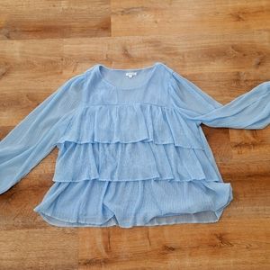 Blue Light Weight Blouse